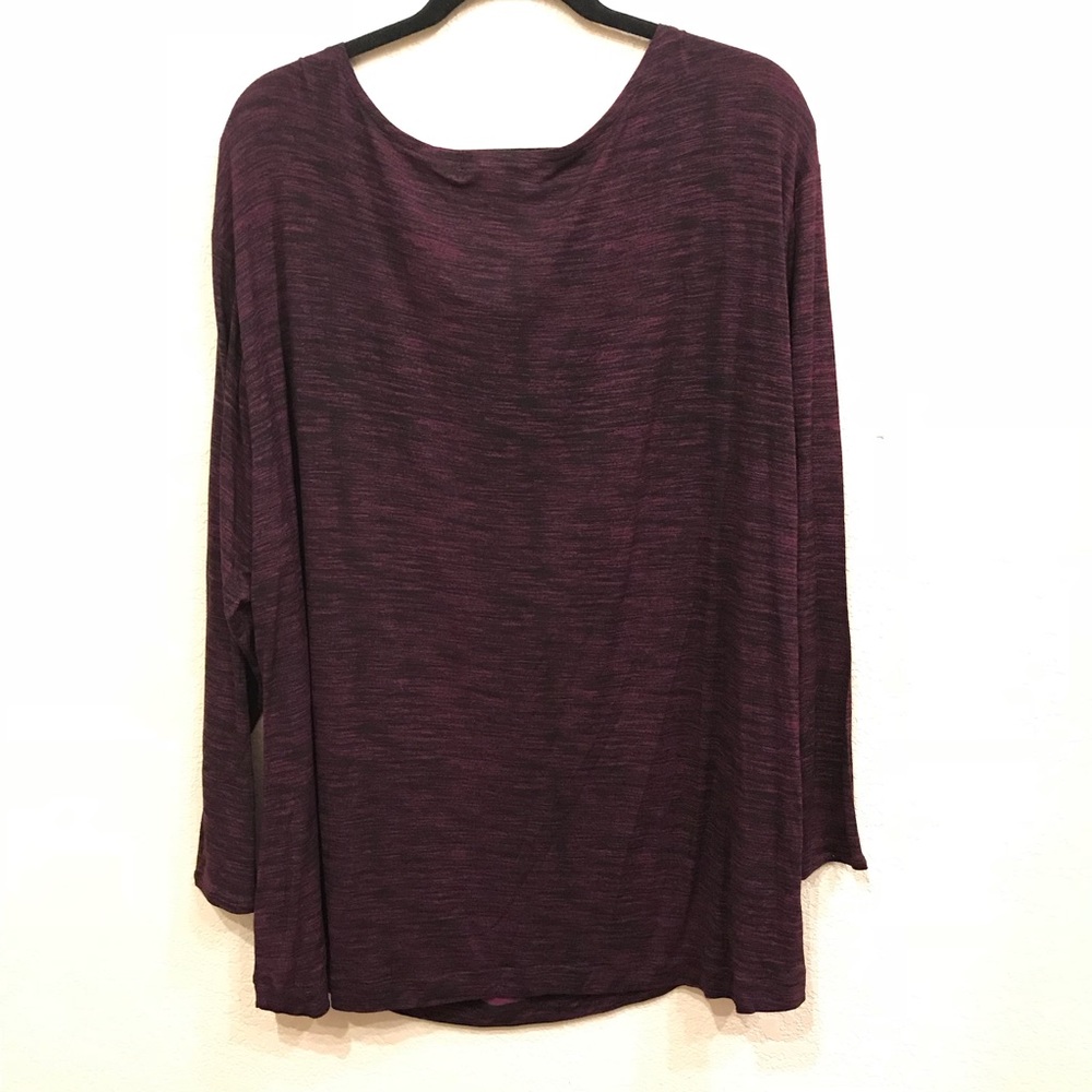 Sejour Purple & Black Top From Nordstrom 🍷 - Picture 2 of 8